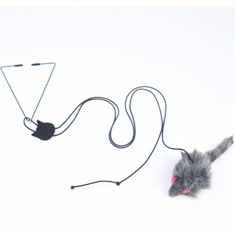 Juguete palo interactivo con hierba gatera para gatos🐾