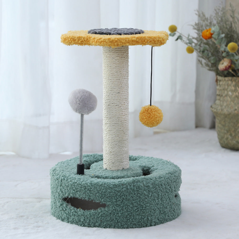 Árbol rascador multifunción con sisal🐾