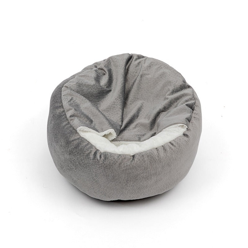 Cama Suave para Gatos — Peluche Ultra Suave, Lavable y Talla Completa