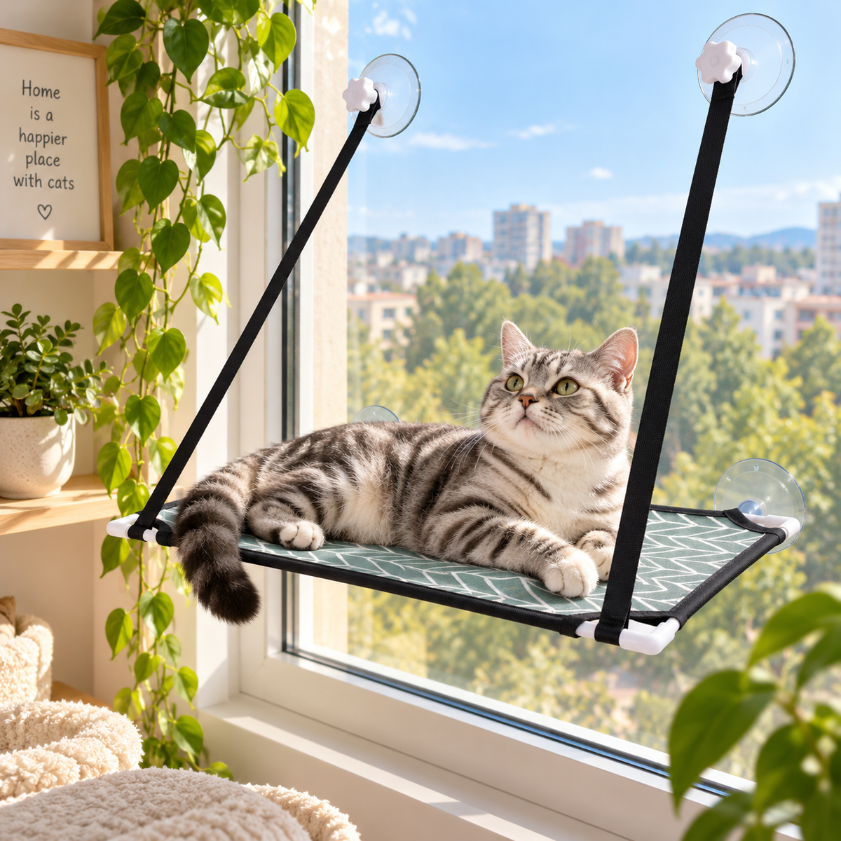 Hamaca colgante para gatos🐾