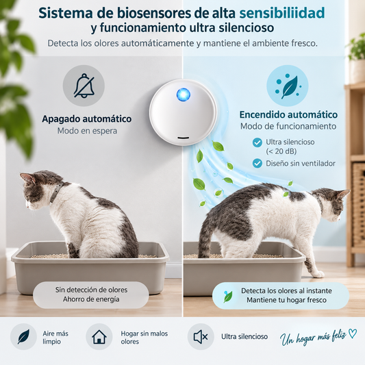 Desodorizador inteligente para mascotas🐾
