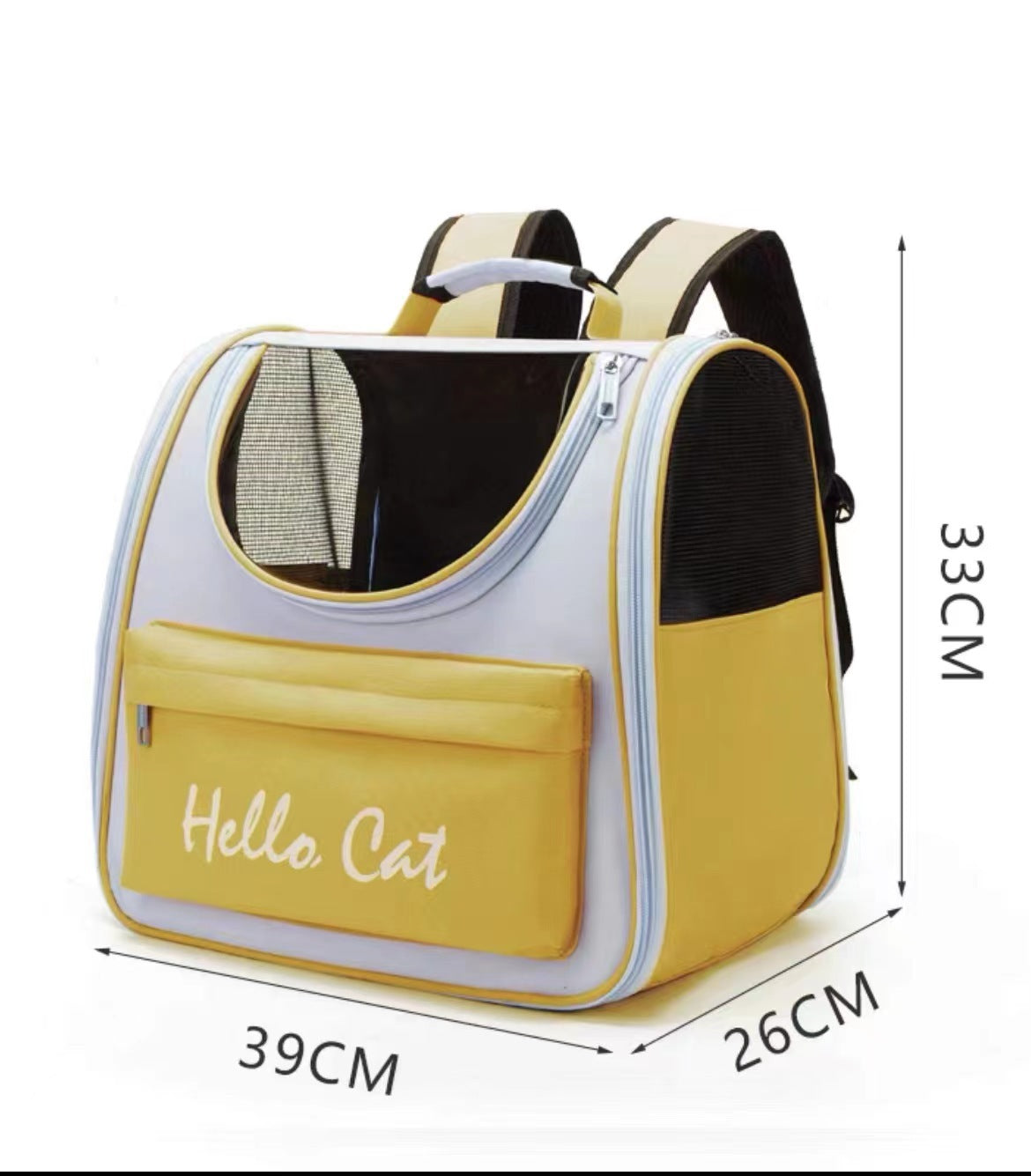 Mochila Transportín para Gatos — Resistente al Viento y Protección Solar