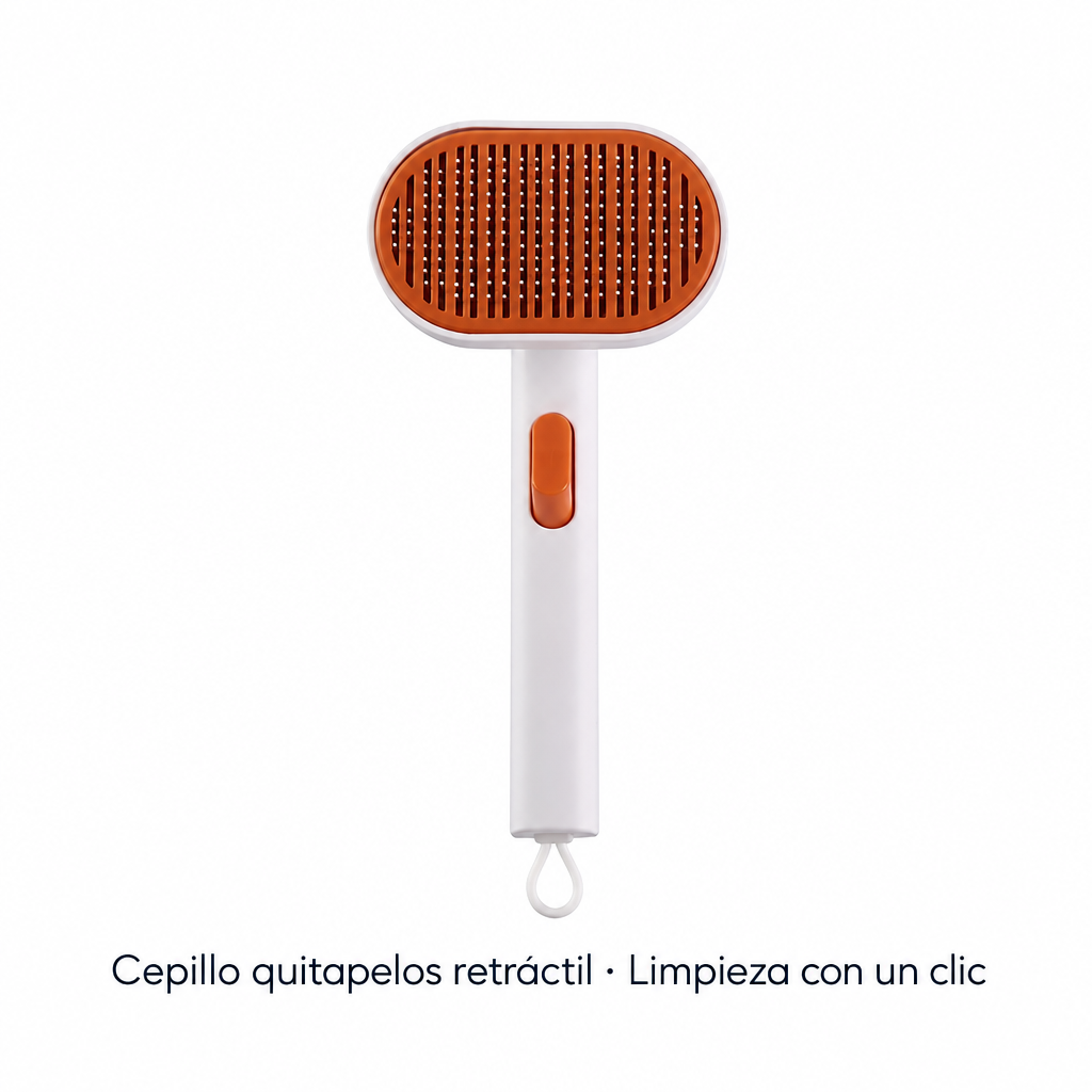Cepillo quitapelos retráctil